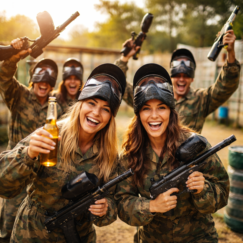Paintball para despedidas en Sevilla